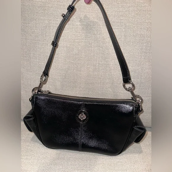 Marc Jacobs Signet Turnlock Leather Shoulder Bag â Pristine ⨠Retail: $458 - Picture 4 of 16
